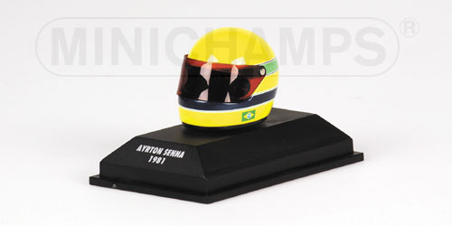 ARAI HELMET A. SENNA 1981 1:8 model