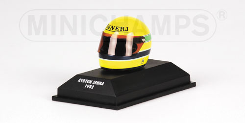 ARAI HELMET A. SENNA 1982 1:8 model