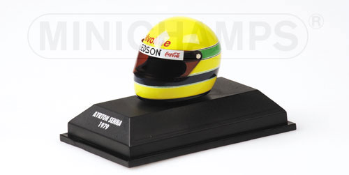 ARAI HELMET A. SENNA KART 1979/80 1:8 model