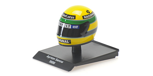 HELMET – AYRTON SENNA – 1986 1:10 model
