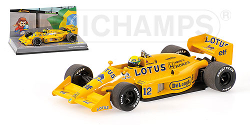 LOTUS HONDA 99T – AYRTON SENNA – 15TH ANNIVERSARY COMMEMORATION (01-05-1994 TO 01-05-2009) L.E. 6624 pcs. 1:43 model