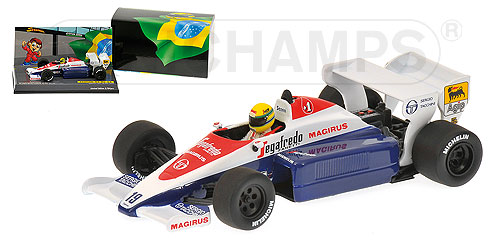 TOLEMAN HART TG184 – AYRTON SENNA – 15TH ANNIVERSARY COMMEMORATION (01-05-1994 TO 01-05-2009) L.E. 2784 pcs. 1:43 model