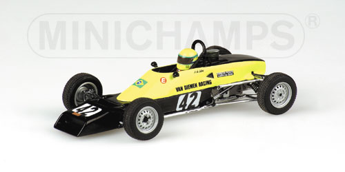 VAN DIEMEN RF81-FORD – AYRTON SENNA – BRITISH FORMULA FORD CHAMPION 1981 1:43 model