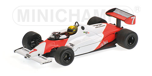 MCLAREN FORD MP4-1C – AYRTON SENNA – TEST SILVERSTONE 10TH NOVEMBER 1983 1:43 model