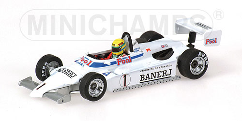 RALT RT3 TOYOTA – AYRTON SENNA – BRITISH CHAMPION 1983 1:43 model