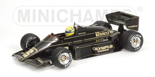 LOTUS RENAULT 97T – AYRTON SENNA – WINNER GP PORTUGAL – 1985 L.E. 6194 pcs. 1:12 model