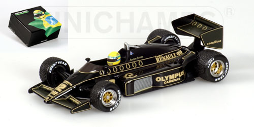 LOTUS 97T 1985 1ST PORTUGAL A.SENNA 1:43 model