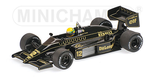 LOTUS RENAULT 98T – AYRTON SENNA – 1986 1:43 model