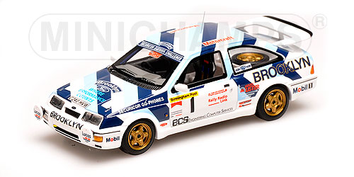 FORD SIERRA RS COSWORTH – AYRTON SENNA – RALLY TEST 1986 1:43 model