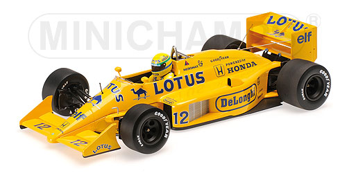 LOTUS HONDA 99T – AYRTON SENNA – 1987 1:18 model