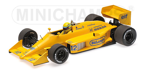 LOTUS HONDA 99T – AYRTON SENNA – WINNER MONACO GP 1987 - L.E. 1000 pcs. 1:18 model