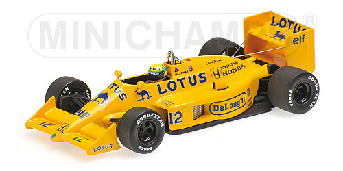 LOTUS HONDA 99T – AYRTON SENNA – 1987 1:43 model