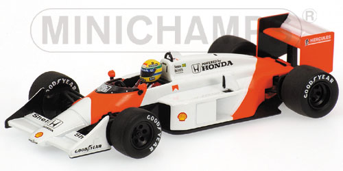 McLAREN HONDA MP4-3 – AYRTON SENNA – TEST CAR 1987 1:43 model