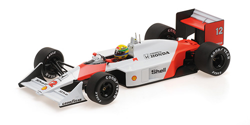 MCLAREN HONDA MP4/4 – AYRTON SENNA – WINNER JAPANESE GP 1988 - L.E. 600 pcs. 1:18 model