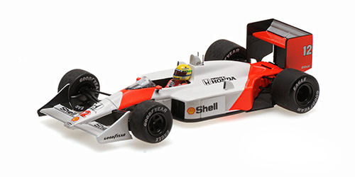 MCLAREN HONDA MP4/4 – AYRTON SENNA – WORLD CHAMPION 1988 – DIRTY VERSION - L.E. 994 pcs. 1:43 model