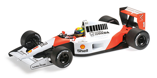MCLAREN HONDA MP4/6 – AYRTON SENNA – WORLD CHAMPION 1991 1:18 model