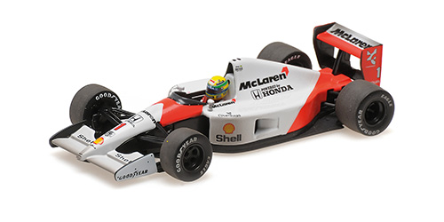 MCLAREN HONDA MP4/6 – AYRTON SENNA – WORLD CHAMPION 1991 – DIRTY VERSION - L.E. 994 pcs. 1:43 model