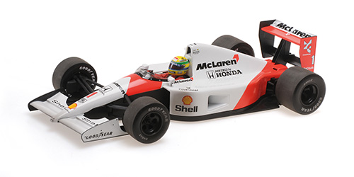 MCLAREN HONDA MP4/6 – AYRTON SENNA – WORLD CHAMPION 1991 – DIRTY VERSION - L.E. 994 pcs. 1:18 model
