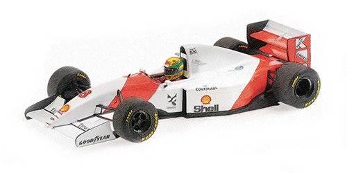 MCLAREN FORD MP4/8 – AYRTON SENNA – WINNER BRAZIL GP 1993 – DIRTY VERSION - L.E. 994 pcs. 1:43 model