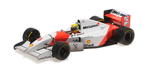 MCLAREN FORD MP4/8 – AYRTON SENNA – WINNER EUROPEAN GP 1993 – DIRTY VERSION - L.E. 994 pcs. 1:18 model