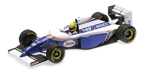 WILLIAMS RENAULT FW16 – AYRTON SENNA – BRAZIL GP 1994 1:18 model