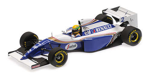 WILLIAMS RENAULT FW16 – AYRTON SENNA – PACIFIC GP 1994 1:18 model