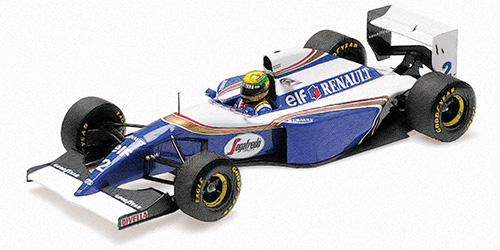 WILLIAMS RENAULT FW16 – AYRTON SENNA – SAN MARINO GP 1994 – DIRTY VERSION - L.E. 994 pcs. 1:43 model
