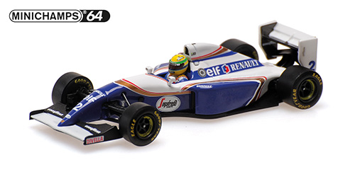 WILLIAMS RENAULT FW16 – AYRTON SENNA – BRAZIL GP 1994 1:64 model