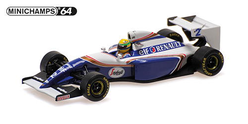 WILLIAMS RENAULT FW16 – AYRTON SENNA – PACIFIC GP 1994 1:64 model