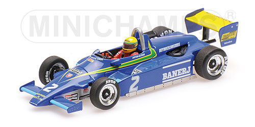 RALT TOYOTA RT3 – AYRTON SENNA – 1ST F3 WIN THRUXTON 13 NOVEMBER 1982 1:43 model