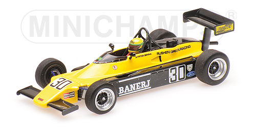 VAN DIEMEN RF82 FF2000 – AYRTON SENNA – EUROPEAN FORMULA FORD 2000 CHAMPIONSHIP, JYLLANDS-RING 1982 1:43 model