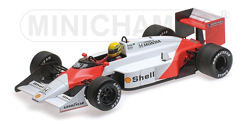 MCLAREN TAG MP4/3 – AYRTON SENNA – TEST CAR 1987 L.E. 402 pcs. 1:18 model