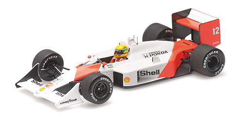 MCLAREN HONDA MP4/4 – AYRTON SENNA – BRAZILIAN GP 1988 1:43 model
