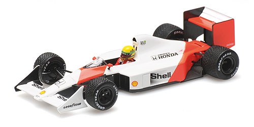 MCLAREN HONDA MP4/4B TEST CAR – AYRTON SENNA – 1988 - L.E. 402 pcs. 1:43 model