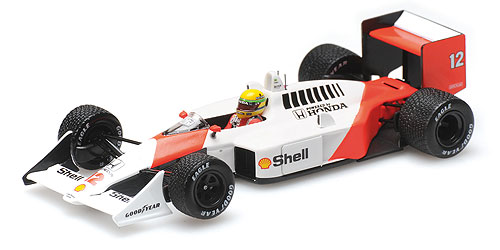 MCLAREN HONDA MP4/4 – AYRTON SENNA – WINNER BRITISH GP 1988 - L.E. 402 pcs. 1:43 model