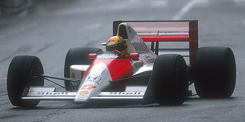 MCLAREN HONDA MP4/5B – AYRTON SENNA – WINNER MONACO GP 1990 1:43 model