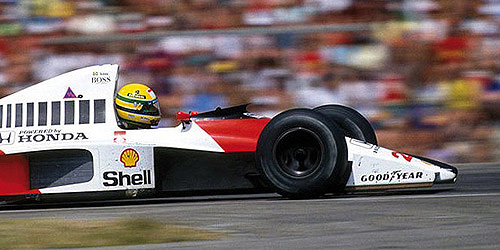 MCLAREN HONDA MP4/5B – AYRTON SENNA – WINNER GERMAN GP 1990 1:43 model