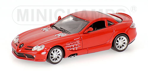 MERCEDES-BENZ SLR MCLAREN COUPE – 2003 – RED 1:64 model