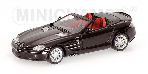 MERCEDES-BENZ SLR MCLAREN ROADSTER – 2007 – BLACK 1:64 model