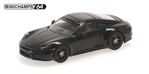 PORSCHE 911 (992.2) CARRERA GTS – 2025 – BLACK METALLIC 1:64 model