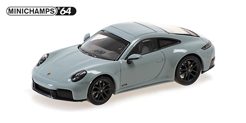 PORSCHE 911 (992.2) CARRERA GTS – 2025 – GREEN METALLIC 1:64 model