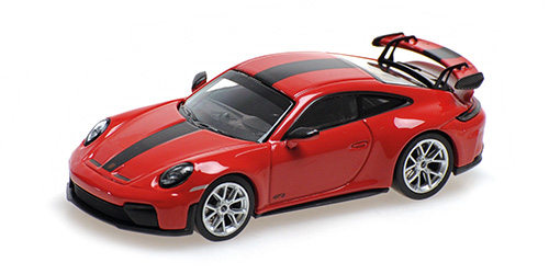 PORSCHE 911 (992.2) GT3 – 2025 – RED W WEISSACH PACKAGE 1:64 model