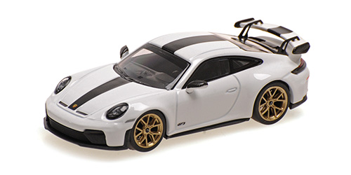 PORSCHE 911 (992.2) GT3 – 2025 – WHITE W WEISSACH PACKAGE 1:64 model