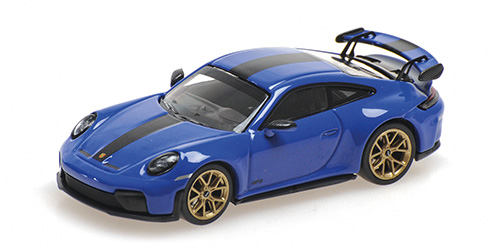 PORSCHE 911 (992.2) GT3 – 2025 – BLUE W WEISSACH PACKAGE 1:64 model