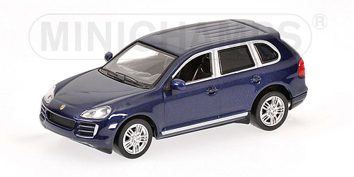 PORSCHE CAYENNE S – 2006 – BLUE METALLIC 1:64 model