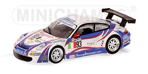 PORSCHE 911 GT3 RSR - TEAM AUTORLANDO SPORT - SIMONSEN/NIELSEN/EHRET - 24H LE MANS - 2007 1:64 model