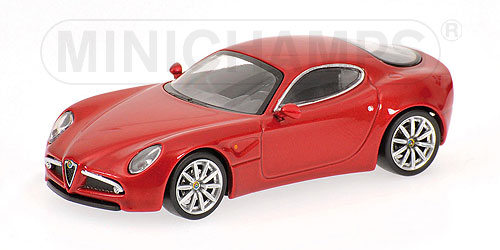 ALFA ROMEO 8C COMPETIZIONE - 2003 - RED METALLIC 1:64 model