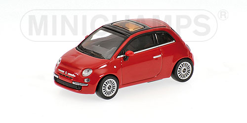FIAT 500 - 2007 - RED 1:64 model