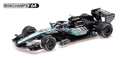 MERCEDES-AMG PETR. F1 TEAM W17 – KIMI ANTONELLI  WINNER CHINESE GP 2026 W/PITBOARD 1:64 model