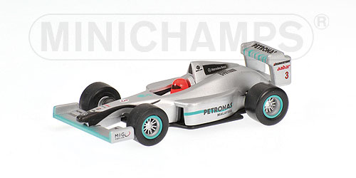 MERCEDES GP - PULLBACK MICHAEL SCHUMACHER - 2010 1:66 model